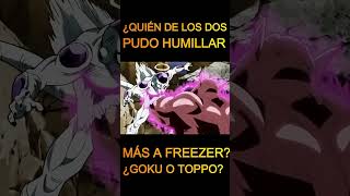 ¿Quién humilló más a Freezer #DragonBall #DBZ #DBSuper #Goku #Kaiosama #Kakaroto #Yamcha #Krilin