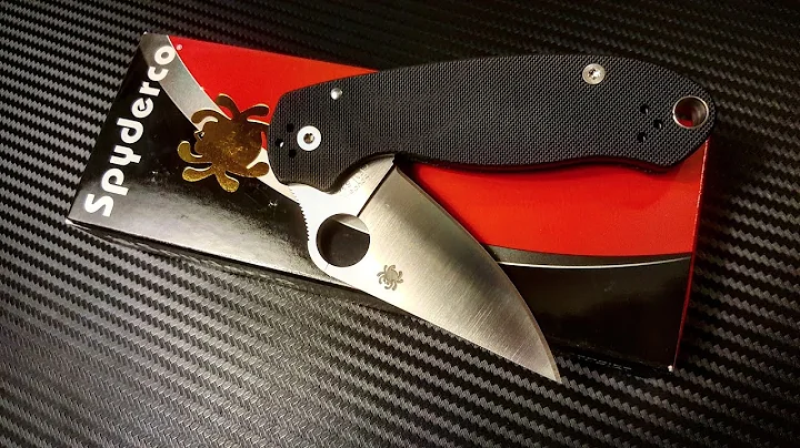 Spyderco Para 3 Initial Encounter