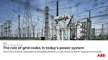 ABB TechTalk   The role of grid codes in today