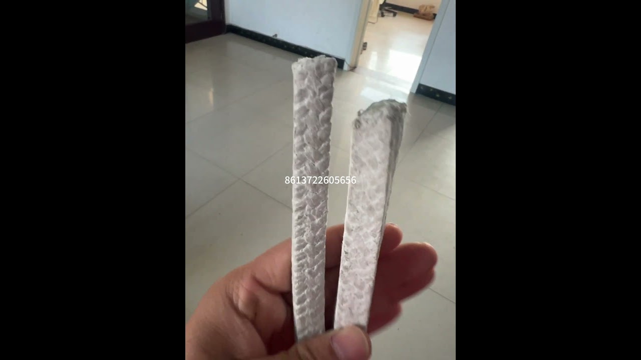 Teflon-Asbestos Composite Gland Packing Material Customizable