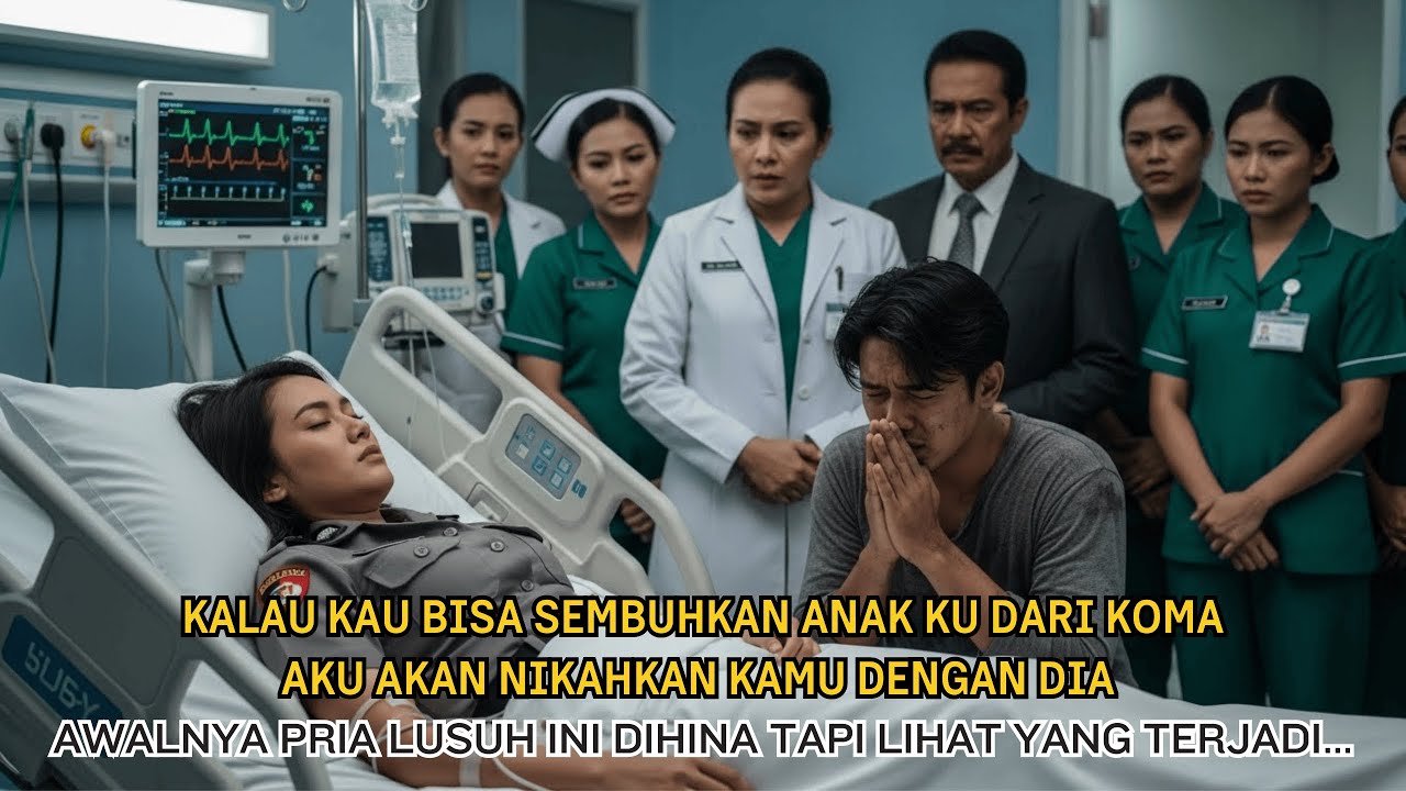 Beri Aku Waktu 1 Jam, Aku Bisa Sembuhkan Anakmu Dari Koma! Kata Pria Lusuh Kepada Milyarder