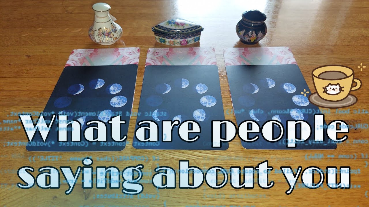 👄What are people saying about you tarot timeless pick a card reading.