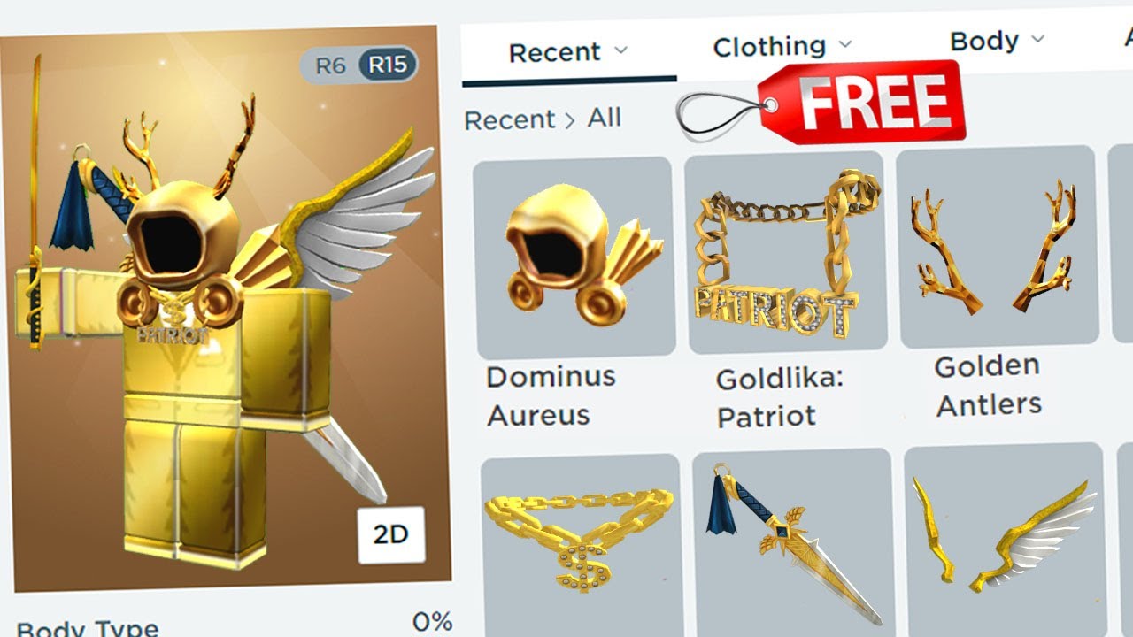 Dominus Aureus  Roblox Limited Item - Rolimon's