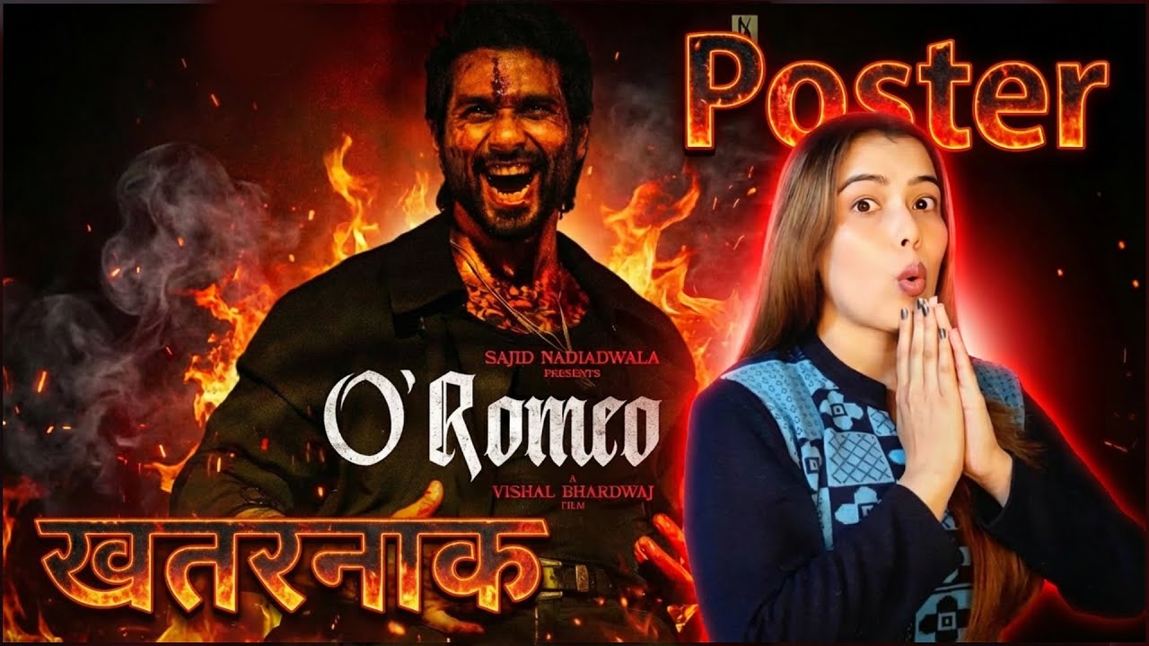 Shahid Kapoor’s FIRST LOOK From O Romeo | खतरनाक लुक में Shahid