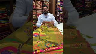 Opulent Minakari Paithani Tissue Saree || 3195/- || COD Available screenshot 1