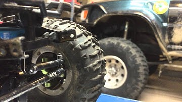 My axial scx10 trail honcho - upgrades