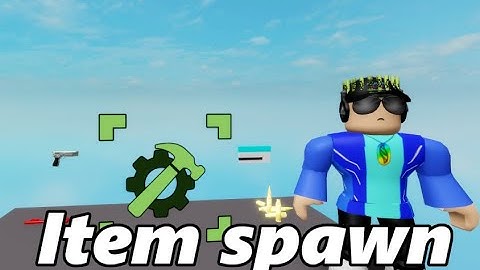 How to use item spawn block in piggy build mode