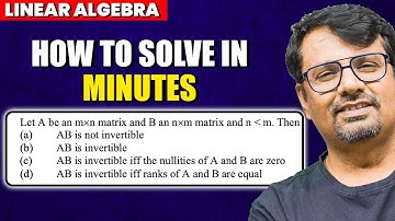 How to find Determinant of Product of Matrices ? | Quick Solutions by GP Sir