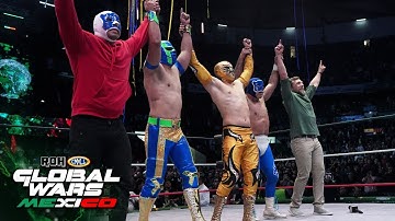 Bryan Danielson comes to the aid of Blue Panther! | ROH x CMLL Global Wars Mexico 06/26/2025