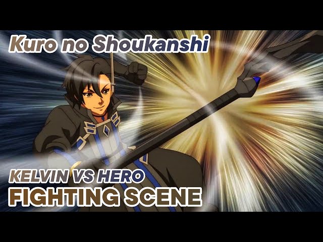 Kuro no Shoukanshi, Black Summoner, Fighting Scene, Action Scene