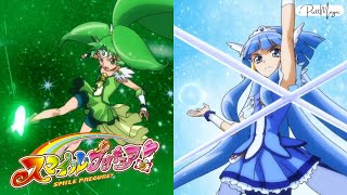 [1080p] Precure March Shoot & Beauty Blizzard (Cure March & Cure Beauty Attack)