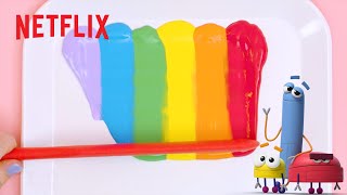 Learn Colors with The StoryBots Paint!  Netflix Jr