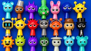 Satisfying Unboxing with Sprunki Relaxing Cute Fun ASMR Video #sprunki #toys
