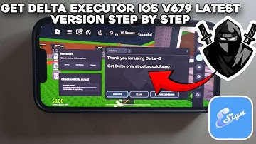 How to Install Delta Executor iOS V679 NEW UPDATE Using ESign | Best Roblox Executor for iPhone/ipad
