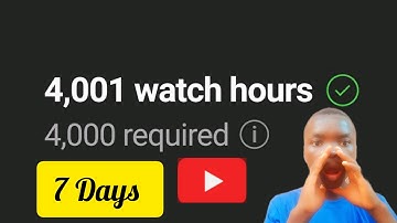 How to get 4000 watch hours fast #seo 