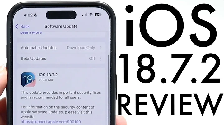 iOS 18.7.2 Review! (New Features, Changes & More)