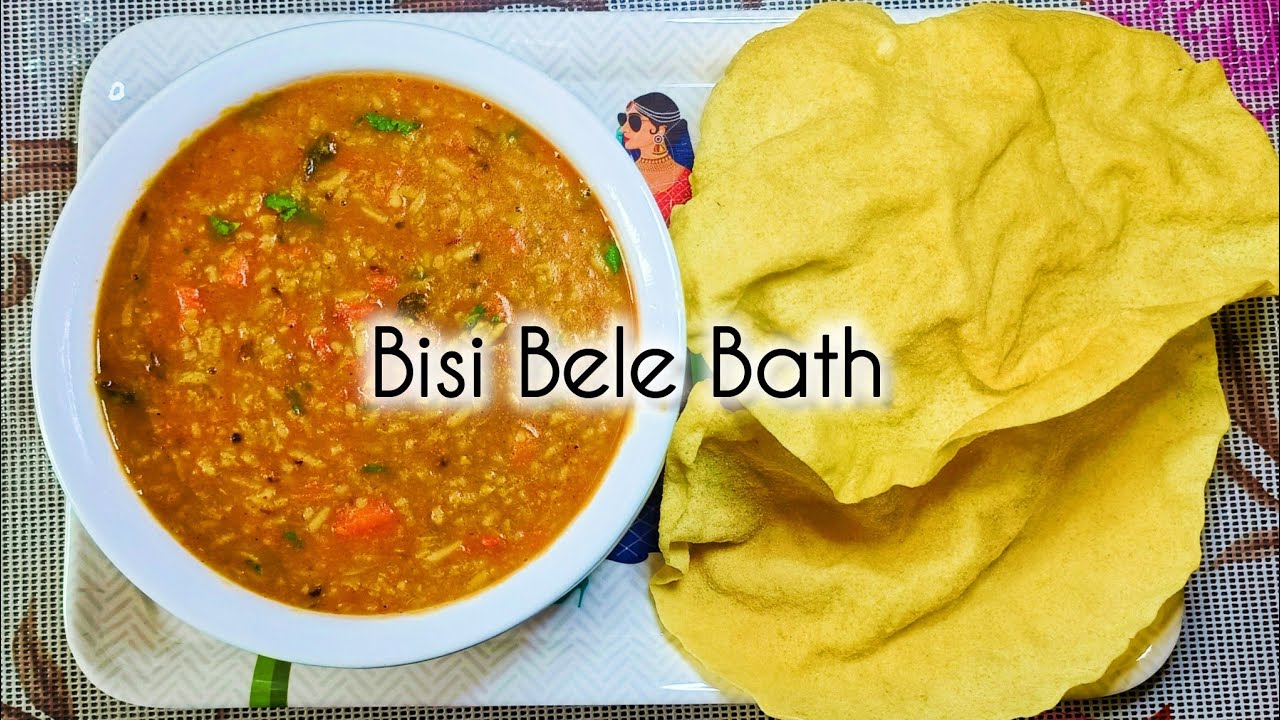 How to make Bisi Bele Bath? Healthy Bisi Bele Bath Recipe in Pressure ...