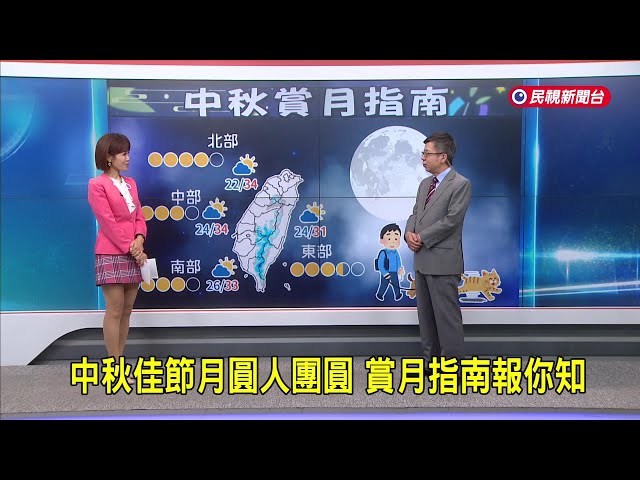 2026/09/24 【早安嘉芬】中秋佳節月圓人團圓 賞月指南報你知－民視新聞
