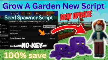 "[2025 BIG UPDATE 🌱] Grow a Garden Script 🌼 | Seed Stages + Egg Randomizer 🔥 | Keyless Pet Spawner