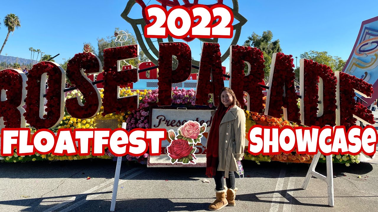 Rose Parade 2022 Floatfest Showcase YouTube