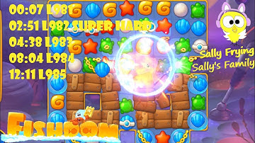 Fishdom level 981 - 985