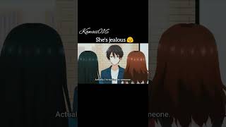 I want to delete this all Mahiru got jealous 😝😝 kawaii moments of anime 😘😘