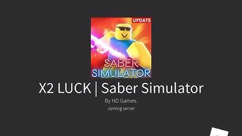 How to scam people’s in Saber simulator