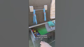 Your camping clean-up made easy with ENJO 🏕️ 🧽  #shorts