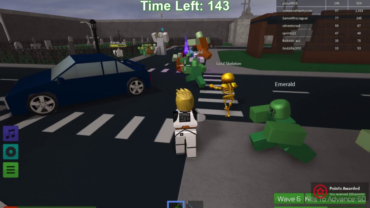 roblox zombie rush funny moments