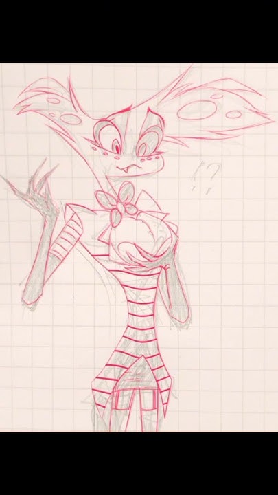 Who s Hiding In My Fluff Angel Dust s Old Design Speedpaint IbisPaint who-s-hiding-in-my-fluff-angel-dust-s-old-design-speedpaint-ibispaint