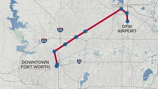 Tarrant County commuter rail to DFW Airport makes inaugural ride