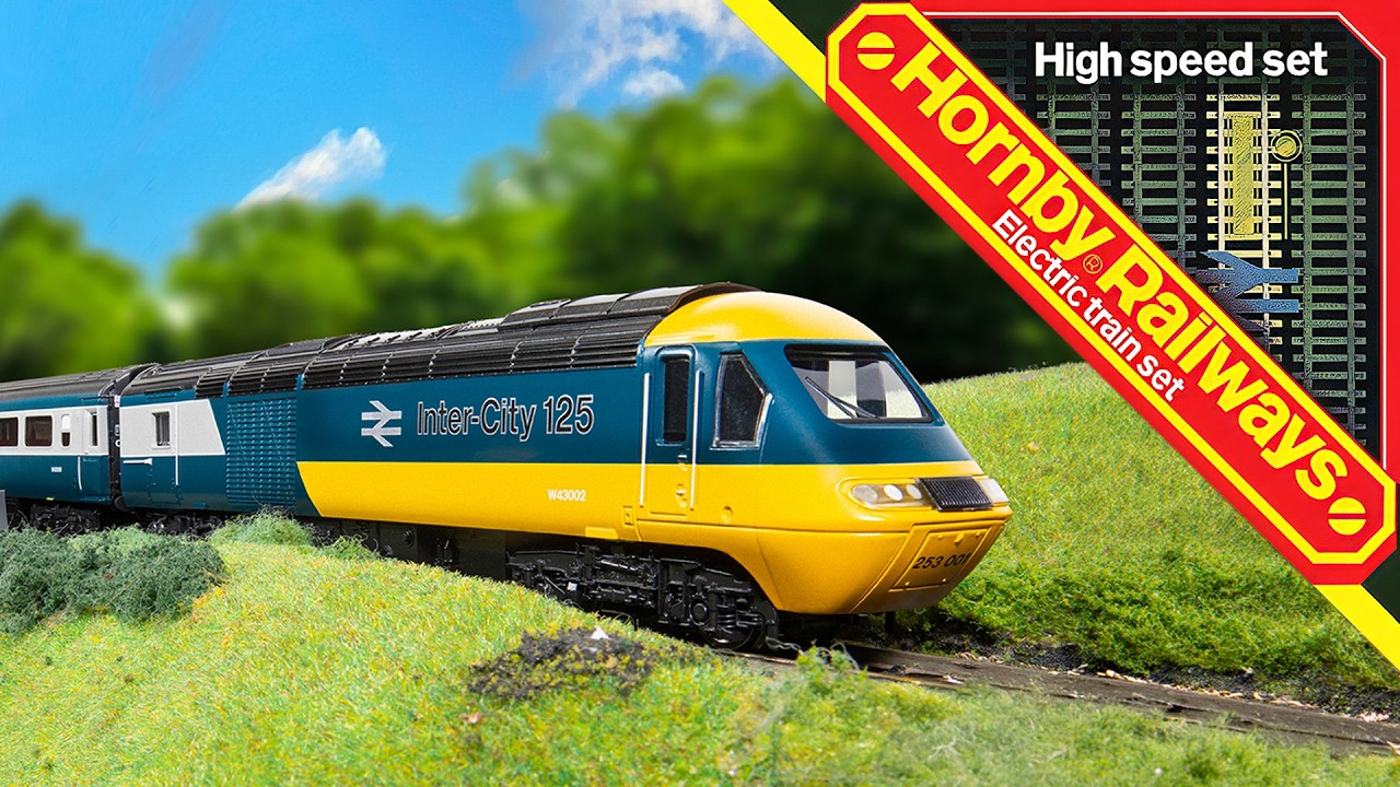 Hornby BR High Speed Retro Train Set Unboxing | R1289M - YouTube