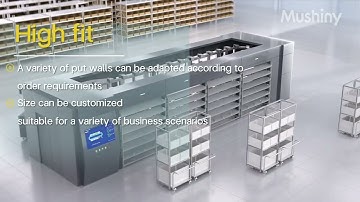 Innovative Putwall picking & Order Fulfillment - 3D Sorter unveil new era of sorting technology