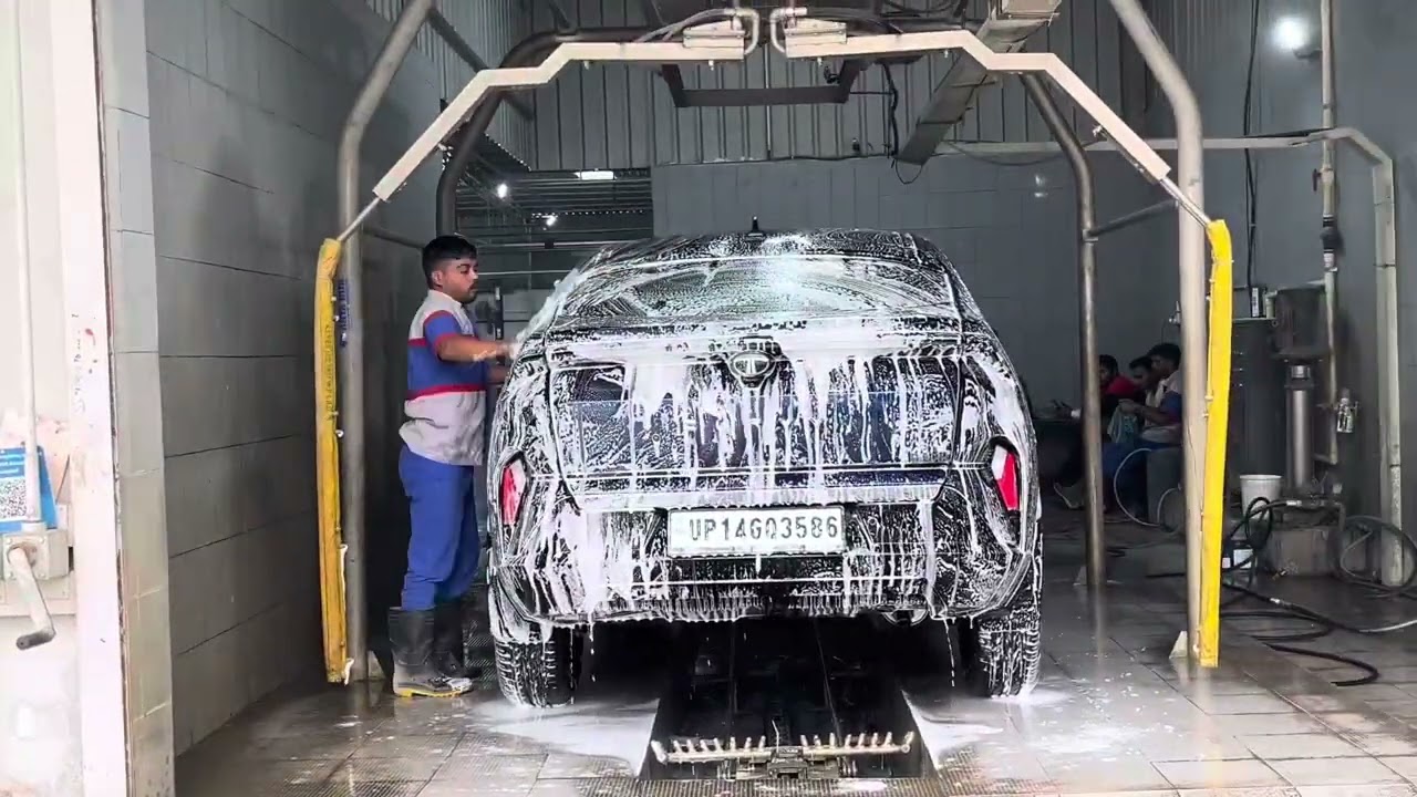 Tata Curvv Wash Advanced Technology🚙