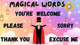 Words of Wonder: A Magical Guide for Kids - 5 Magical Words #kidslearning  #learnenglish