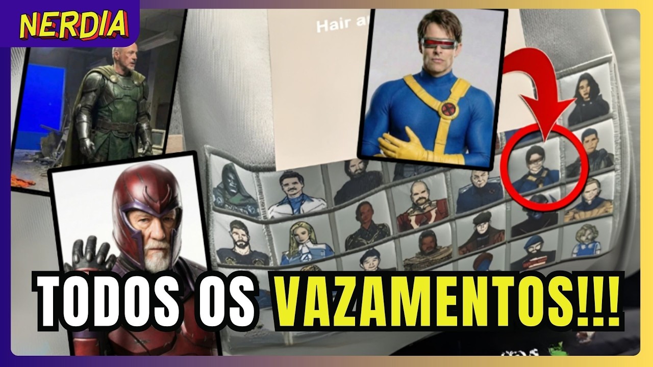 TODOS os VAZAMENTOS recentes de Vingadores: Doutor Destino