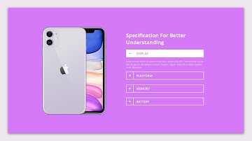 Simple and Responsive Accordion | HTML, CSS & JS