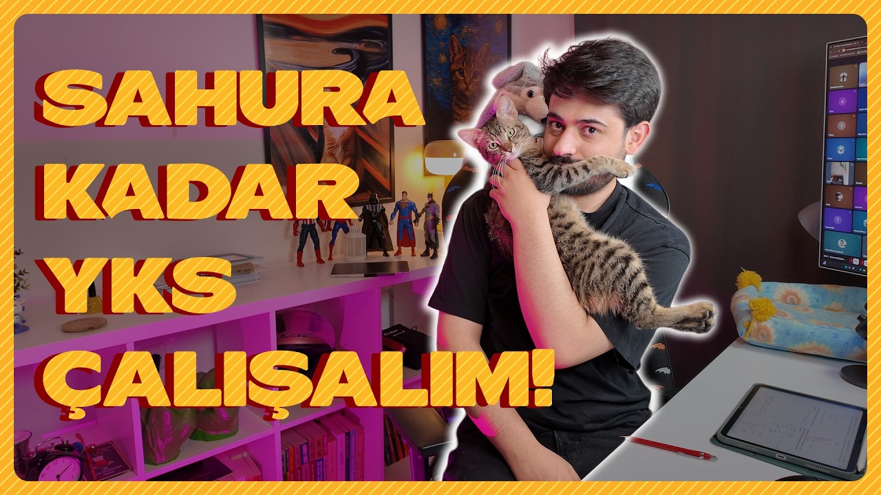 Beraber 12 Saat YKS Çalışalım! | Sınava 118 Kala Verimli Çalışalım! (16.00-04.00)