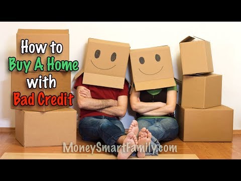 How To Buy A Home With Bad Credit And No Money Down First Time Home Buyer Youtube