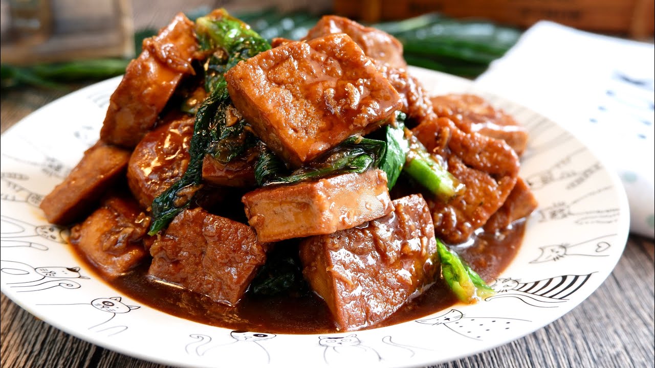 Make this Yummy Teriyaki Tofu with ONLY 7 ingredients! 照烧豆腐 Braised Tofu in Teriyaki Sauce / Glaze