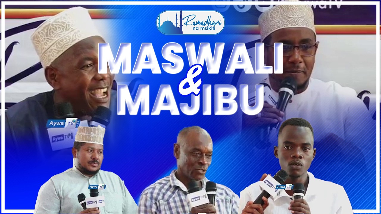 SHARIFF HASSAN ALUI NA SHEIKH AZHAR BIN YAKSFI WASHAMBULIA KUJIBU MASWALI YA WAUMINI