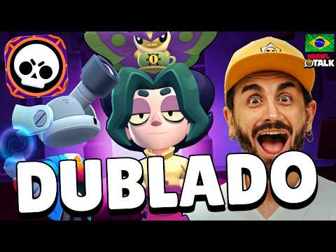 NOVO BRAWL TALK DUBLADO! em PT - BR! CONHEÇA COSMO e VINCE! e DUOLINGO?!