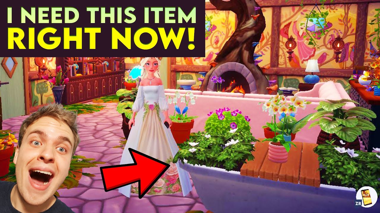 I Found The Best Furniture Item in DISNEY Dreamlight Valley. I WANT IT