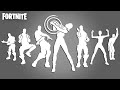 Fortnite LEGENDARY BATTLEPASS DANCES With The Best Music! (I
