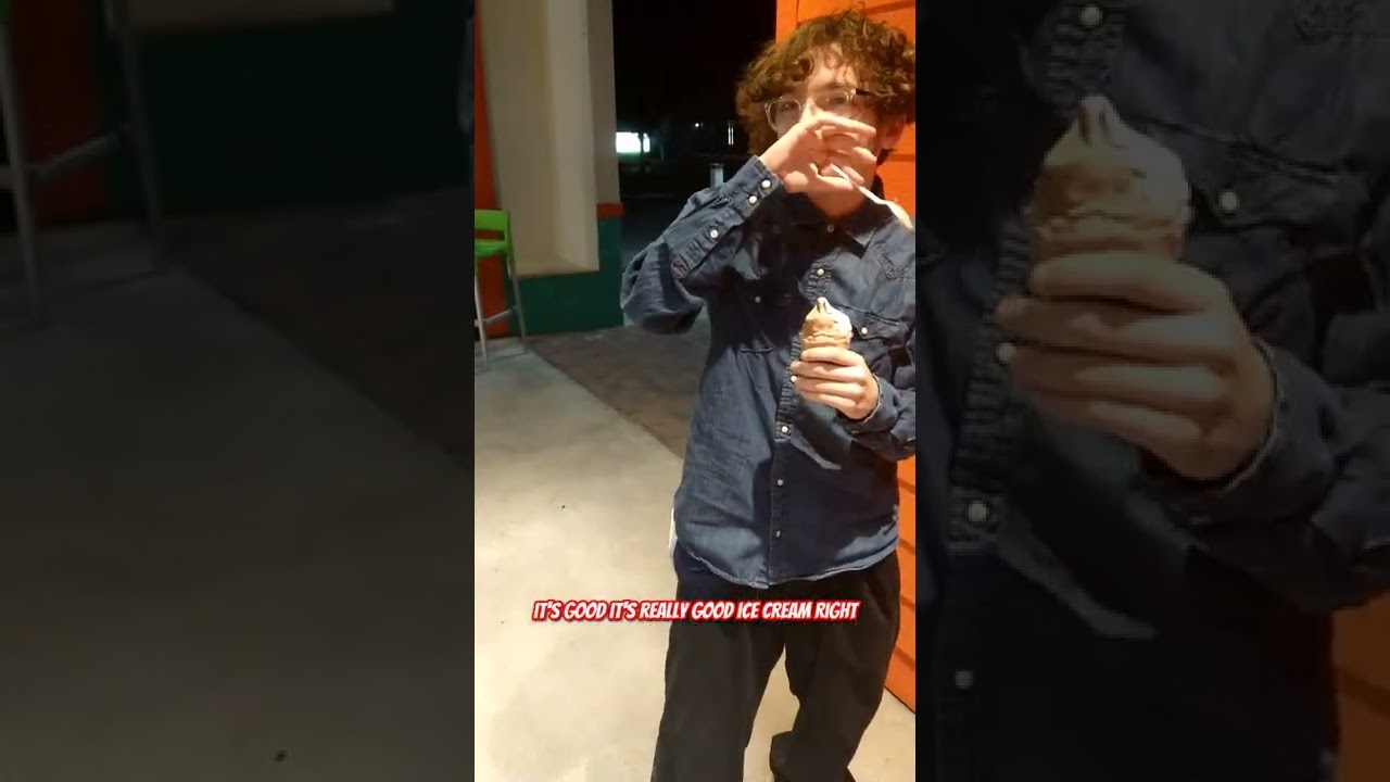 Trying Jeremiah's ice cream for the first time ever YouTube