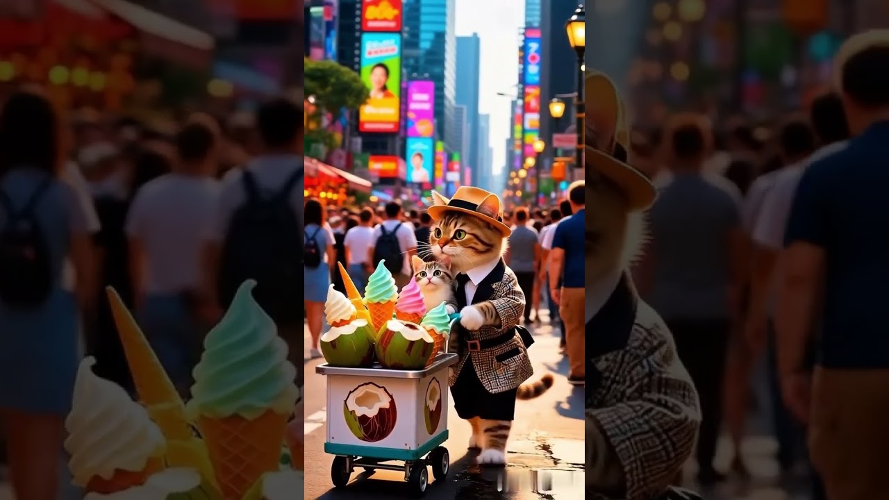 selling Coconut #cat #kucing