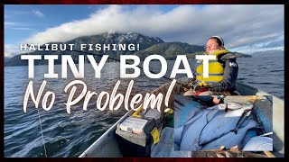 The BEST Halibut Fishing Experience in a Tiny Boat