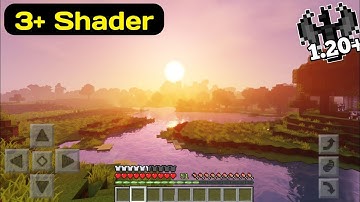 Best 3+ Shader For Minecraft PE 1.20 [Render Dragon] Best Shader For MCPE | 100% Working | No Lag