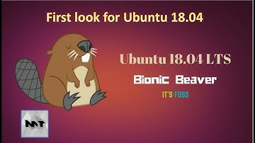 Ubuntu 18.04 first look