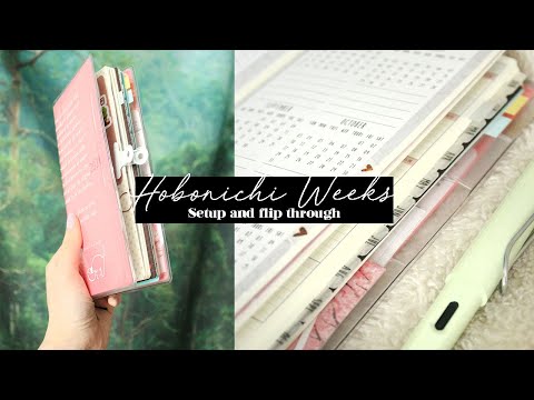 Hobonichi Weeks Setup Finance and Journal